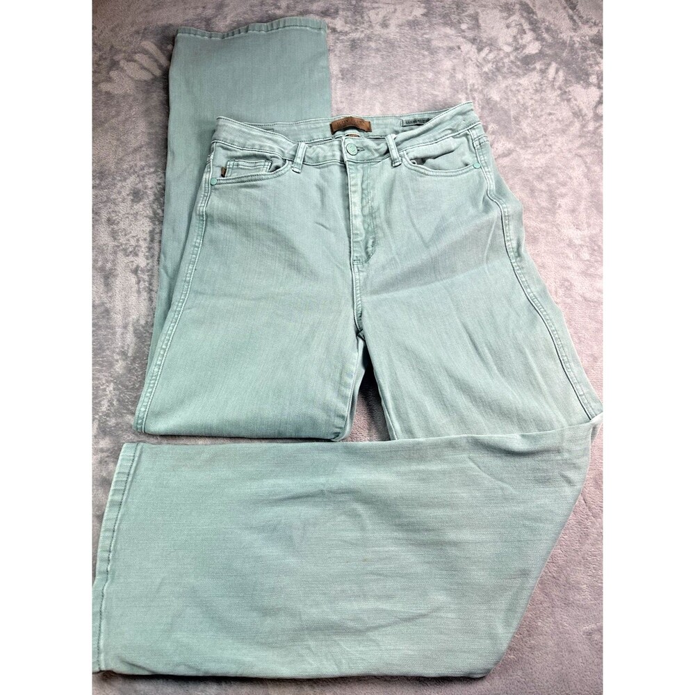 Judy Blue mint womens NWOT sz 11/30 5 pocket relaxed jeans Y2K
